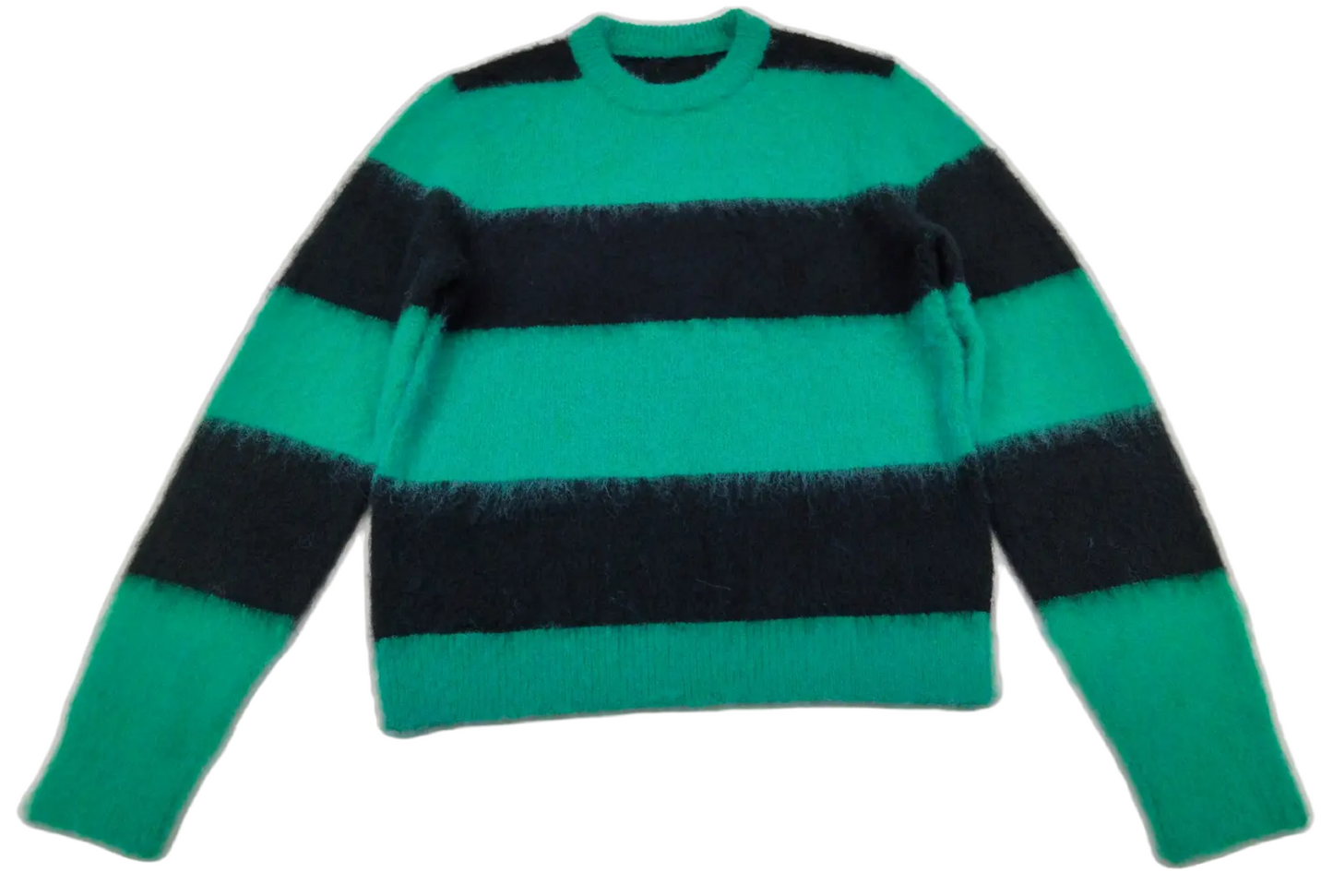 Knit Cotton Striped Cozy Sweater
