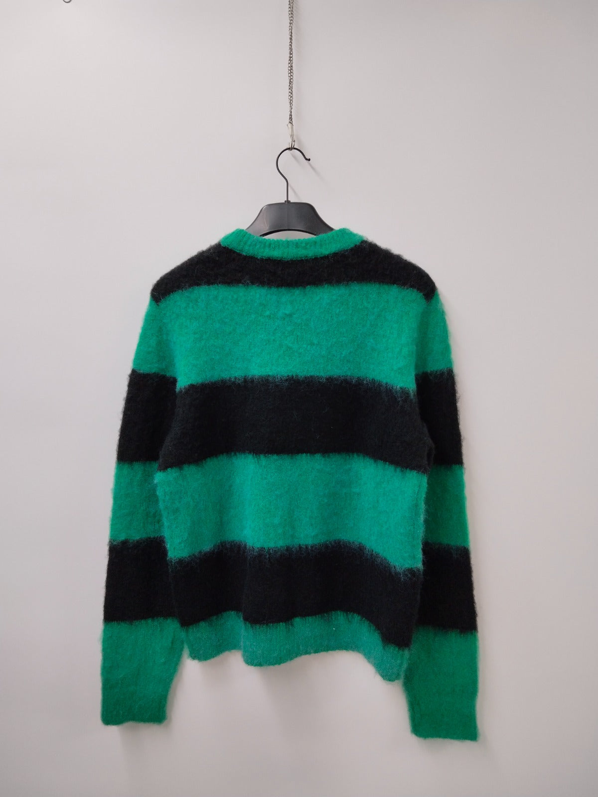 Knit Cotton Striped Cozy Sweater
