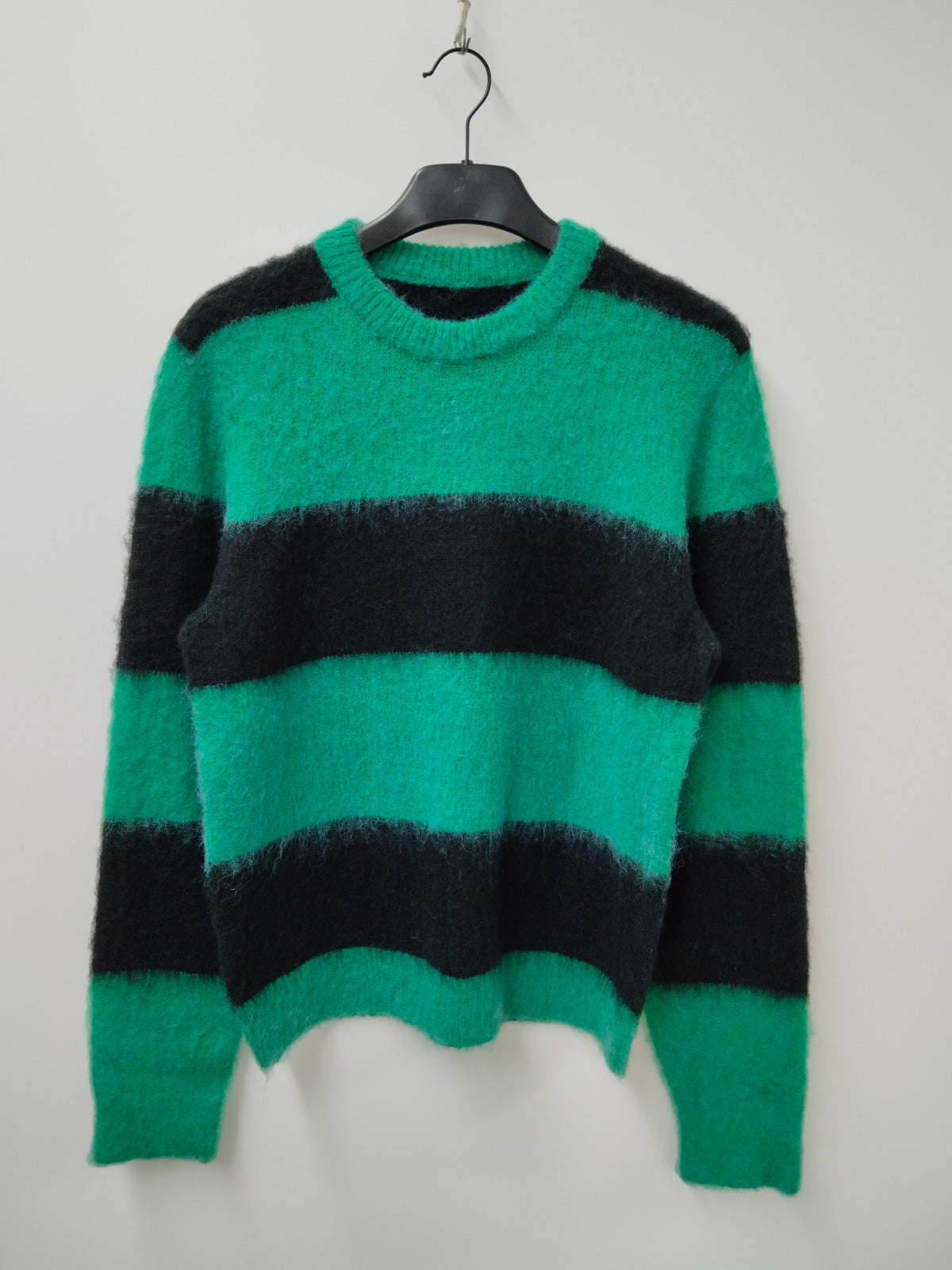 Knit Cotton Striped Cozy Sweater